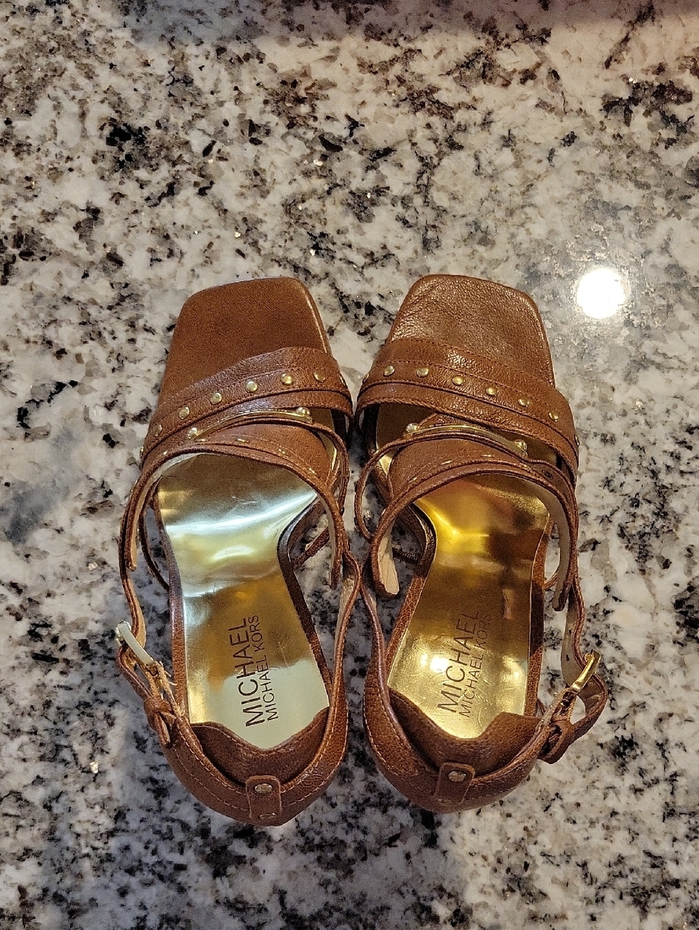 Michael Kors Women's Strappy Heels - Picture 2 of 11